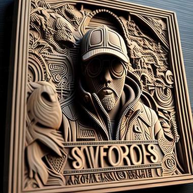 3D model Watch Dogs game (STL)